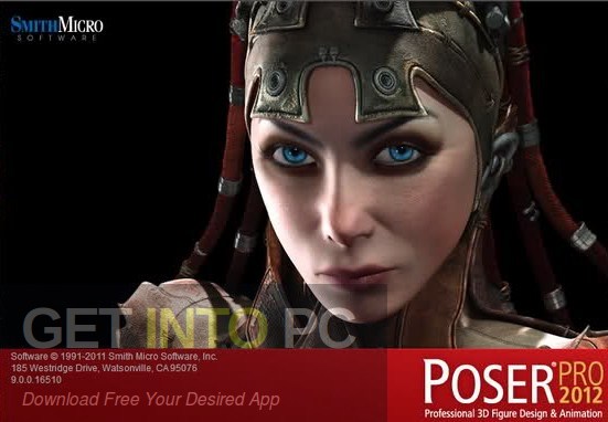 Poser Pro 2012 Free Download-GetintoPC.com