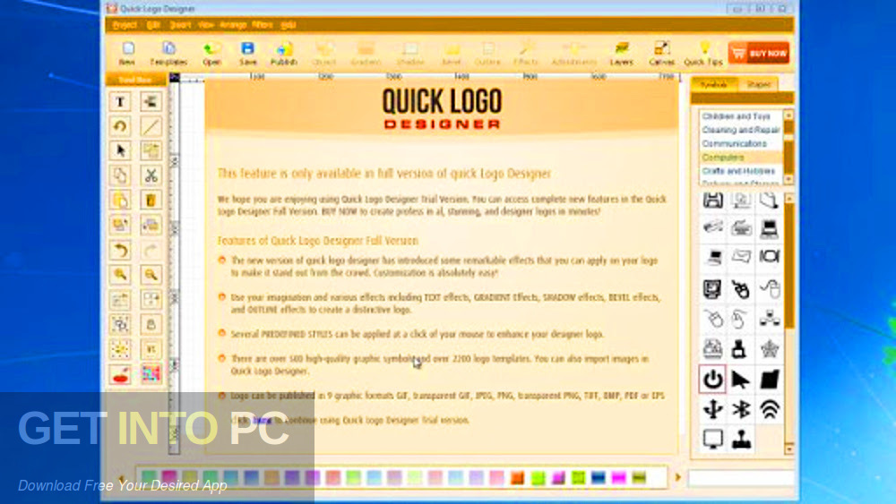 Quick Logo Designer Offline Installer Download-GetintoPC.com