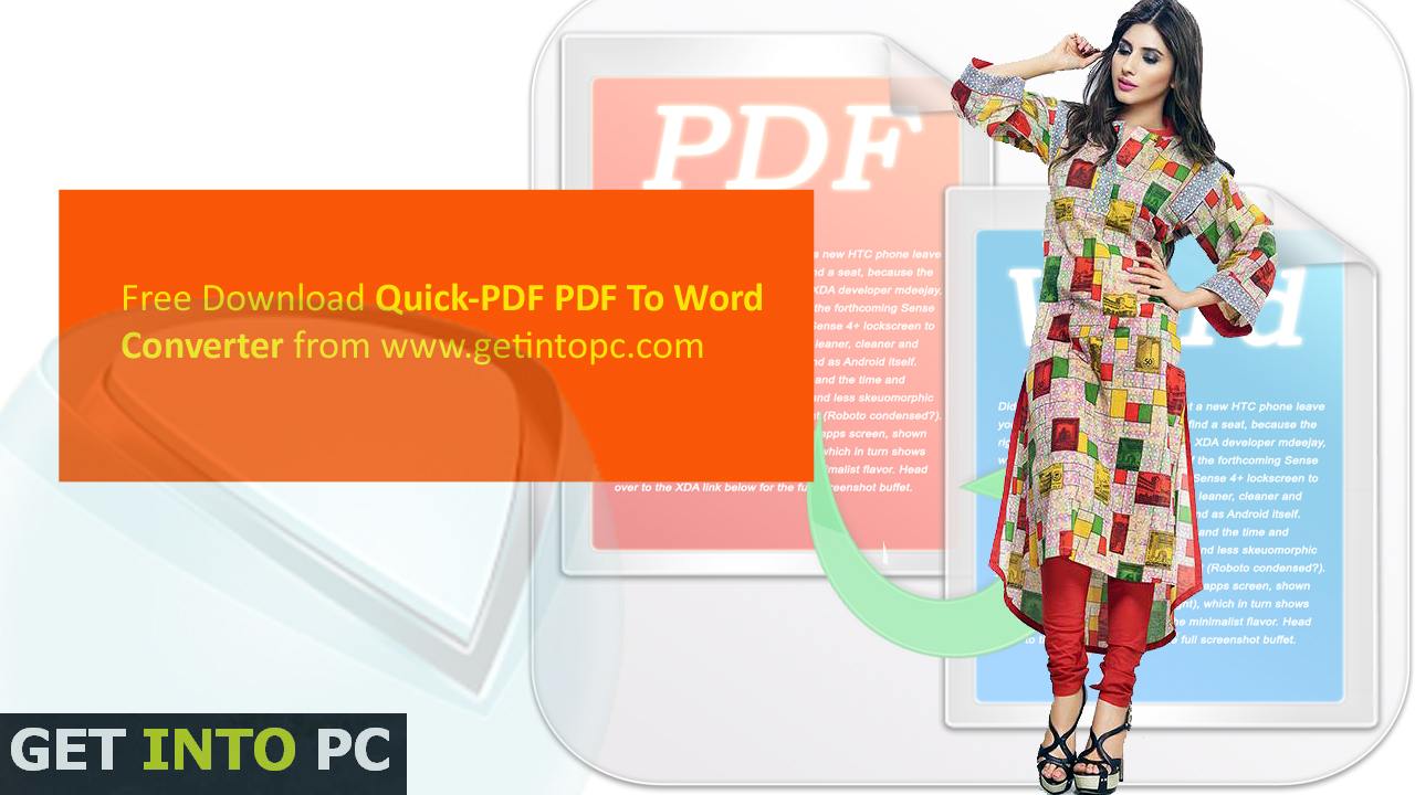 Quick-PDF PDF To Word Converter Download For Windows