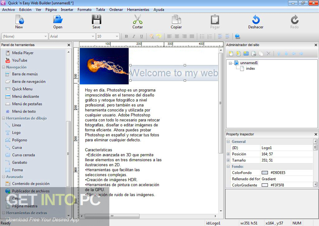 Quick n Easy Web Builder Free Download 5 Quick n Easy Web Builder Offline Installer Download GetintoPC.com