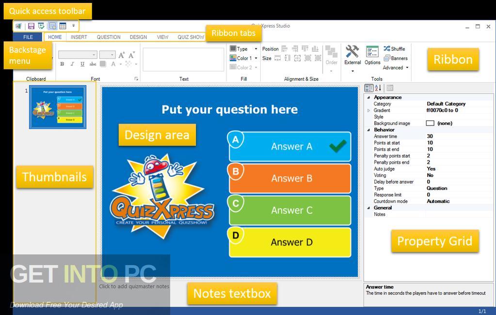 QuizXpress Studio Offline Installer Download-GetintoPC.com