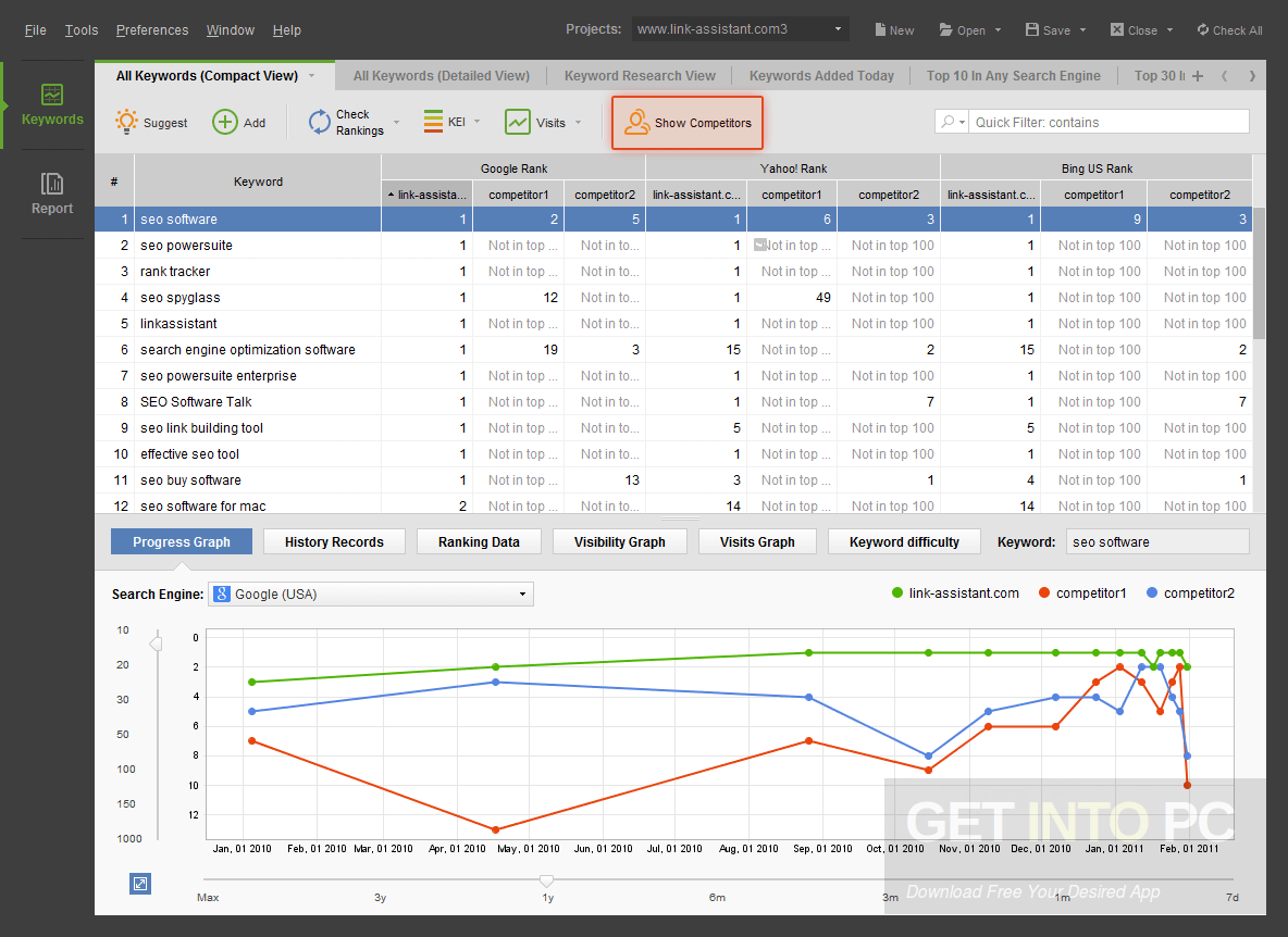 Rank Tracker Enterprise 8 Latest Version Download