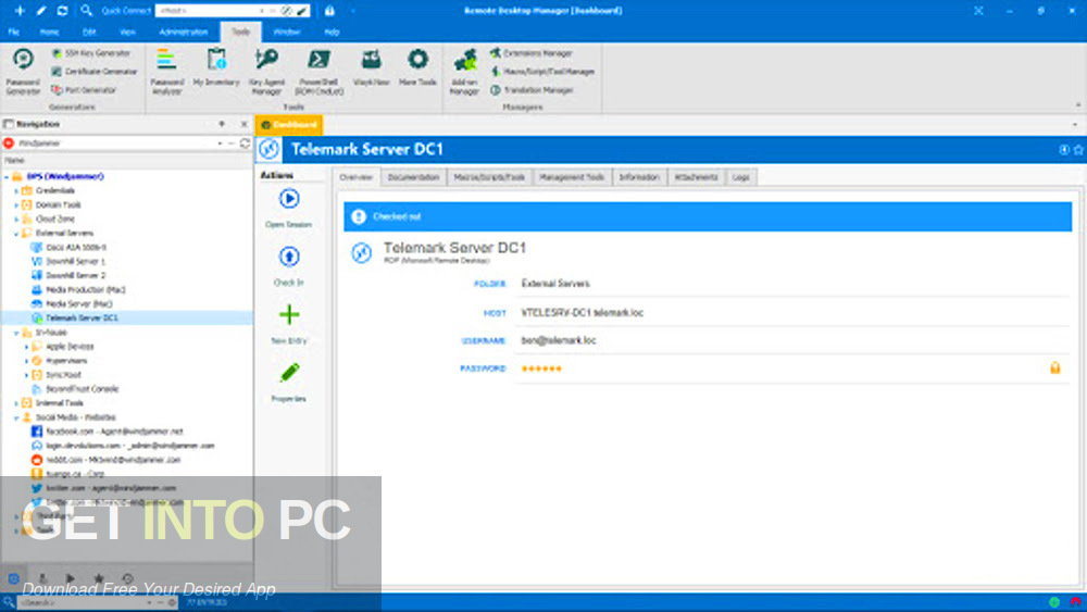 Remote Desktop Manager Enterprise 2020 Direct Link Download GetintoPC.com