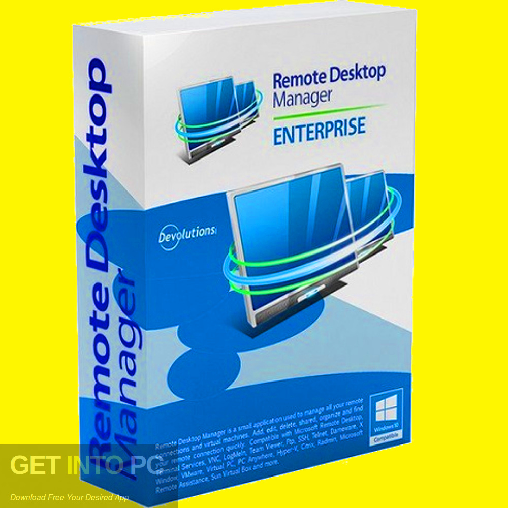 Remote Desktop Manager Enterprise 2020 Free Download GetintoPC.com