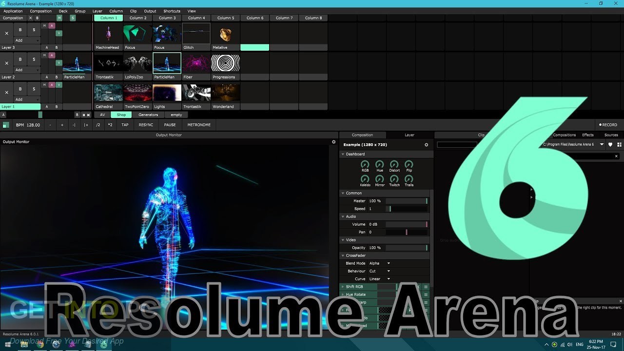 Resolume Arena 6 Free Download-GetintoPC.com