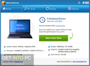 ReviverSoft Driver Reviver 2020 Free Download-GetintoPC.com