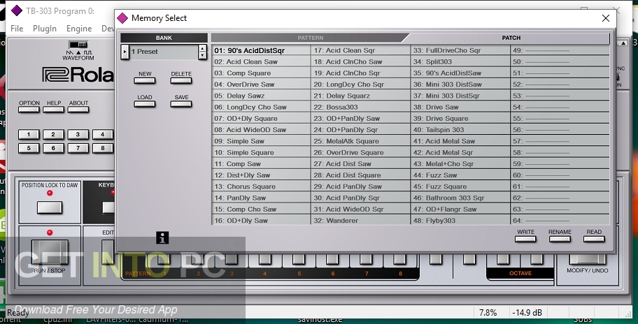 Roland TB-303 VST Offline Installer Download-GetintoPC.com