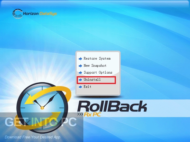 RollBack Rx Professional Free Download-GetintoPC.com