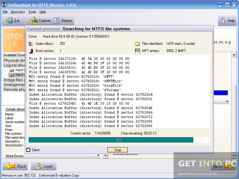 Runtime GetDataBack for FAT and NTFS Offline Installer Download
