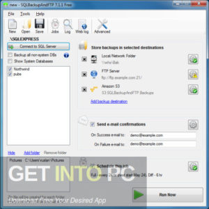 SQLBackupAndFTP Latest Version Download-GetintoPC.com