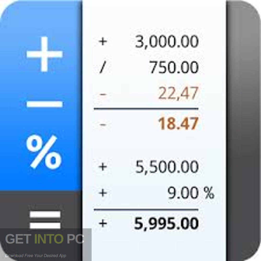 Schoettler CalcTape Pro Calculator Free Download-GetintoPC.com
