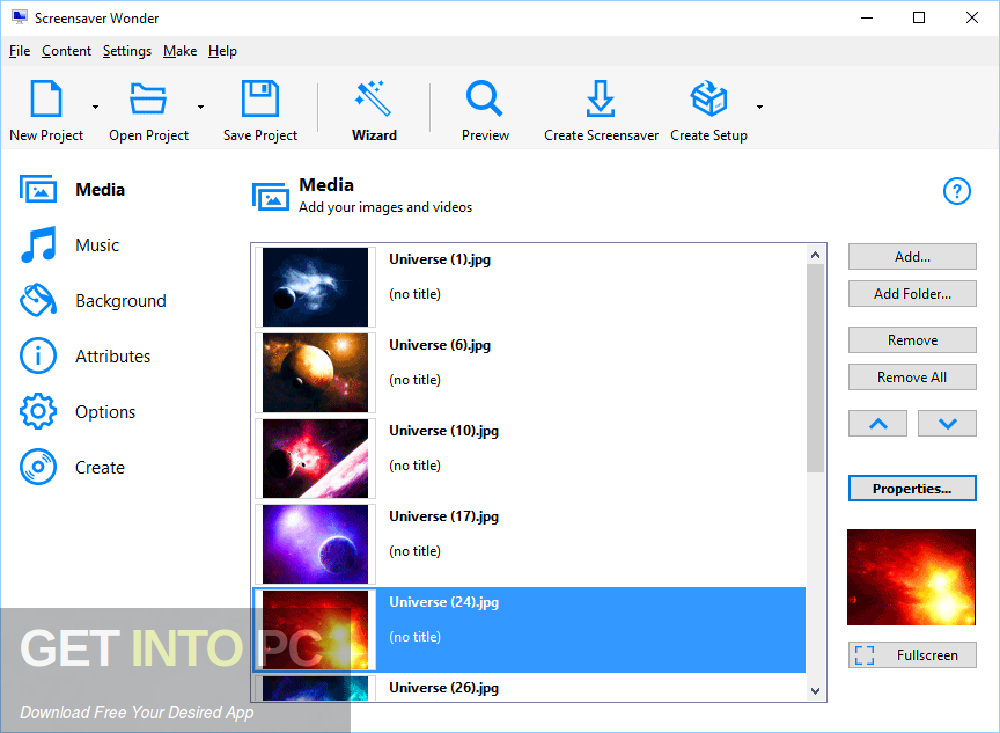 Screensaver Wonder Offline Installer Download-GetintoPC.com