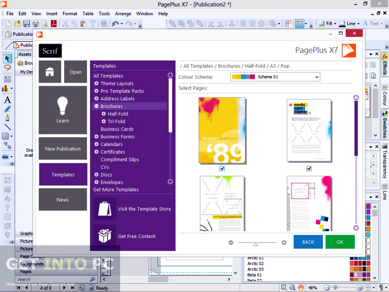 Serif PagePlus X7 ISO Download For Free
