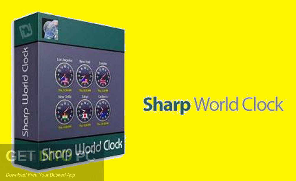 Sharp World Clock 2020 Free Download