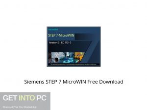 Siemens STEP 7 MicroWIN Offline Installer Download-GetintoPC.com