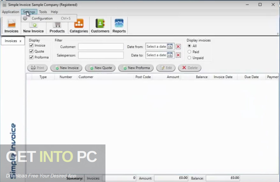 Simple Invoice Pro 2019 Direct Link Download-GetintoPC.com