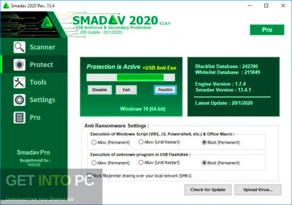 Smadav Pro 2020 Direct Link Download GetintoPC.com