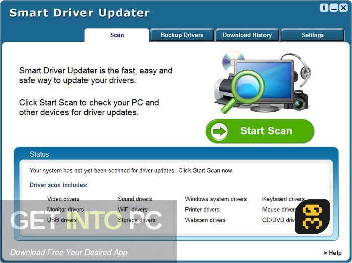 Smart Driver Updater 4.0.5 Direct Link Download-GetintoPC.com