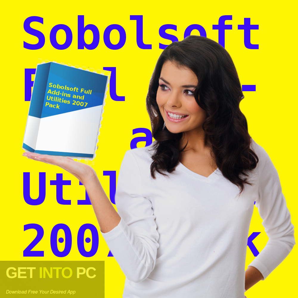 Sobolsoft Full Add-ins and Utilities 2007 Pack Free Download-GetintoPC.com