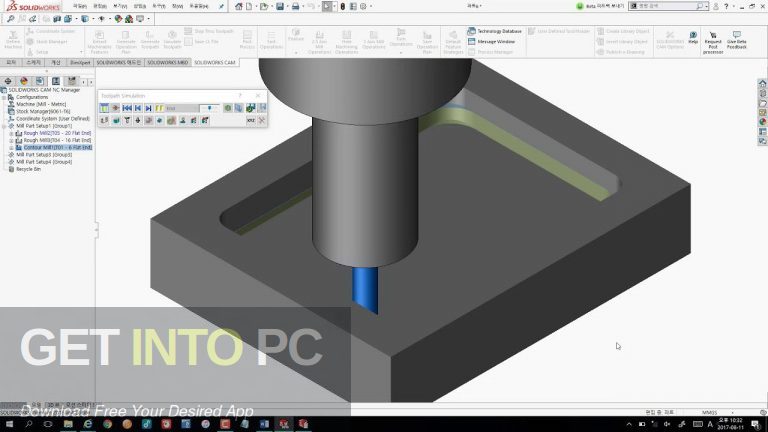 SolidCAM 2018 for SolidWorks 2012-2019 Direct Link Download-GetintoPC.com