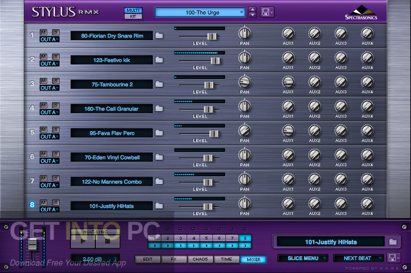 Spectrasonics Stylus RMX VSTi Direct Link Download-GetintoPC.com