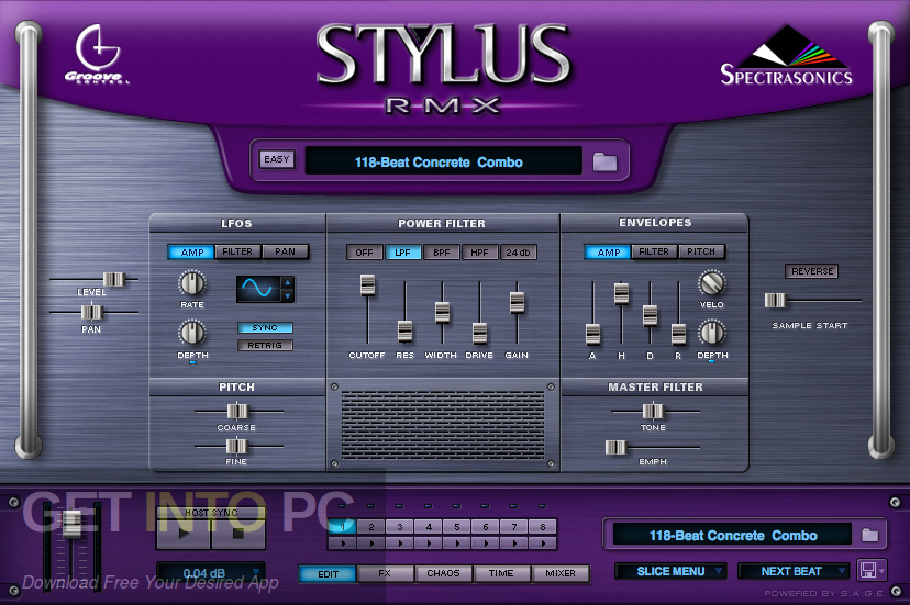 Spectrasonics Stylus RMX VSTi Offline Installer Download-GetintoPC.com