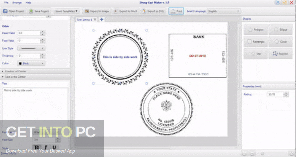 Stamp Seal Maker Free Download Get Into PCr [2024] Download Latest