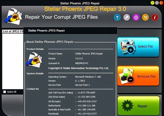 Stellar Phoenix JPEG Repair Offline Installer Download