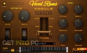 StudioLinkedVST Vocal Runs Module VSTi Direct Link Download-GetintoPC.com