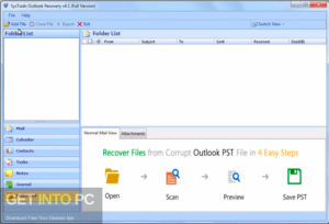 SysTools Outlook Recovery 2019 Offline Installer Download-GetintoPC.com
