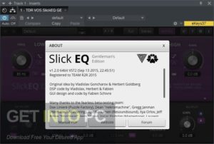 TDR VOS SlickEQ Gentleman's Edition VST Offline Installer Download-GetintoPC.com