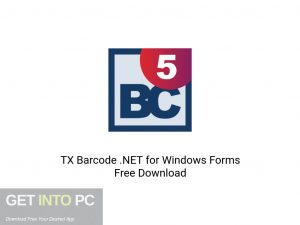 TX Barcode .NET For Windows Forms Offline Installer Download-GetintoPC.com