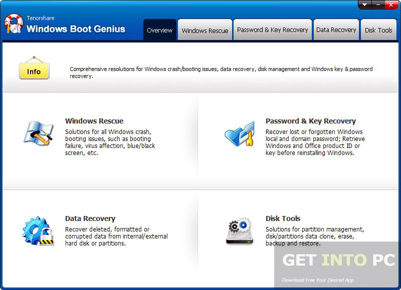 Tenorshare Windows Boot Genius Direct Link Download