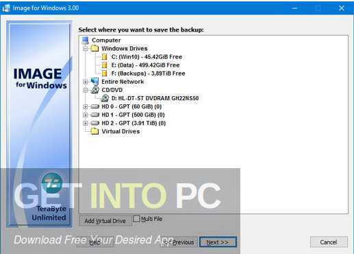 TeraByte Drive Image Backup Restore Suite 3.23 Free Download