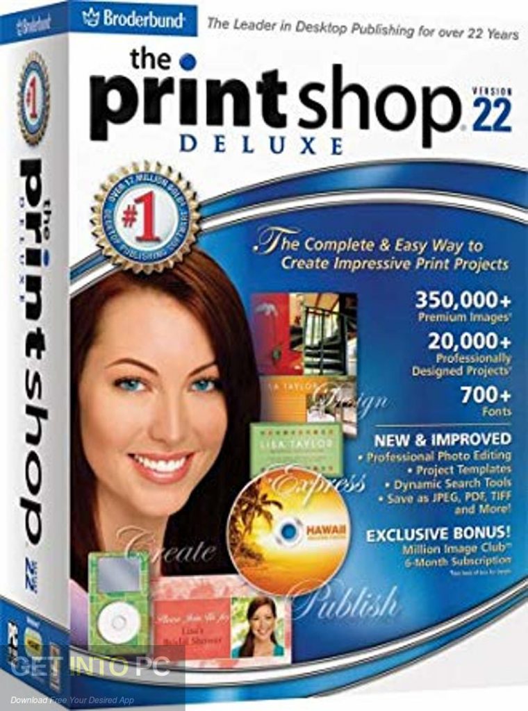 The Print Shop Deluxe 22 Free Download GetintoPC.com