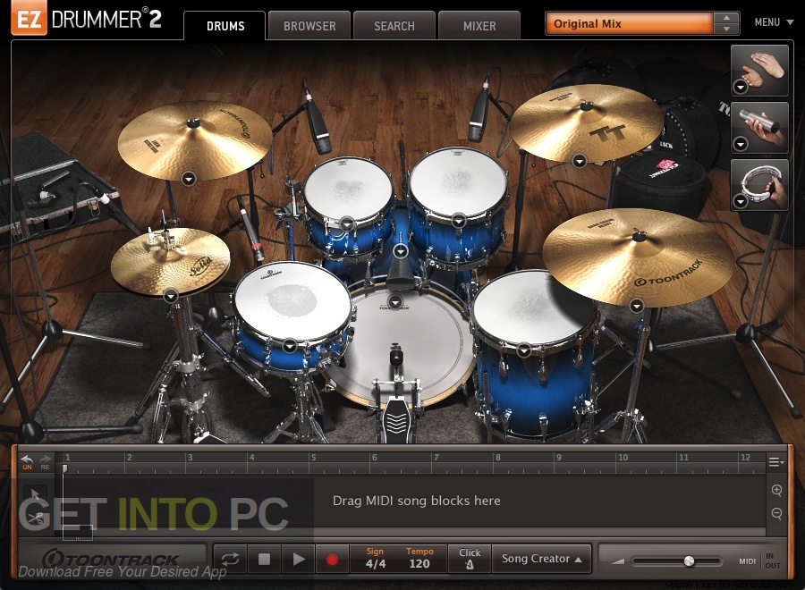 Toontrack EZdrummer 2 Latest Version Download-GetintoPC.com Toontrack EZdrummer 2 Latest Version Download-GetintoPC.com