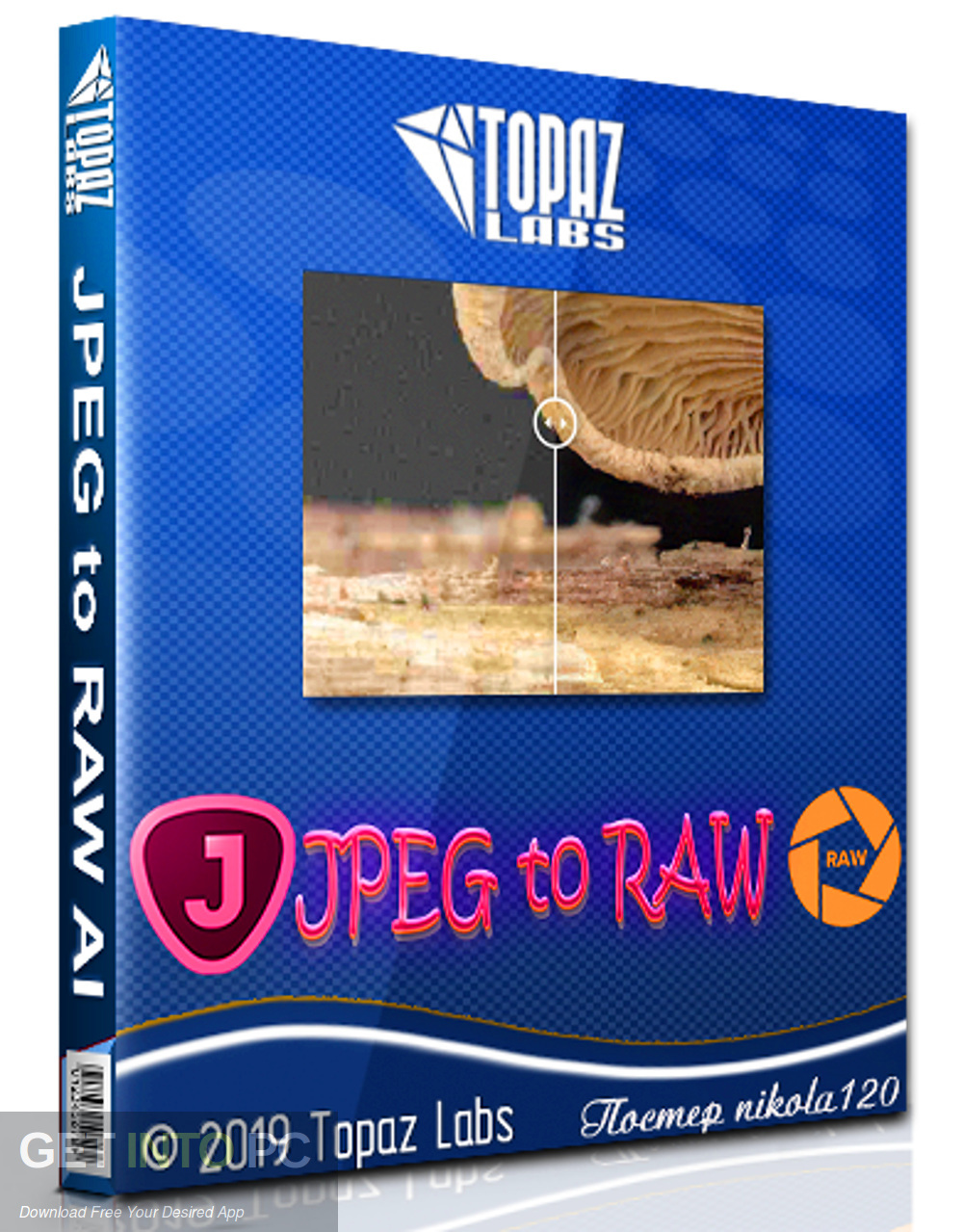 Topaz JPEG to RAW AI 2019 Free Download GetintoPC.com
