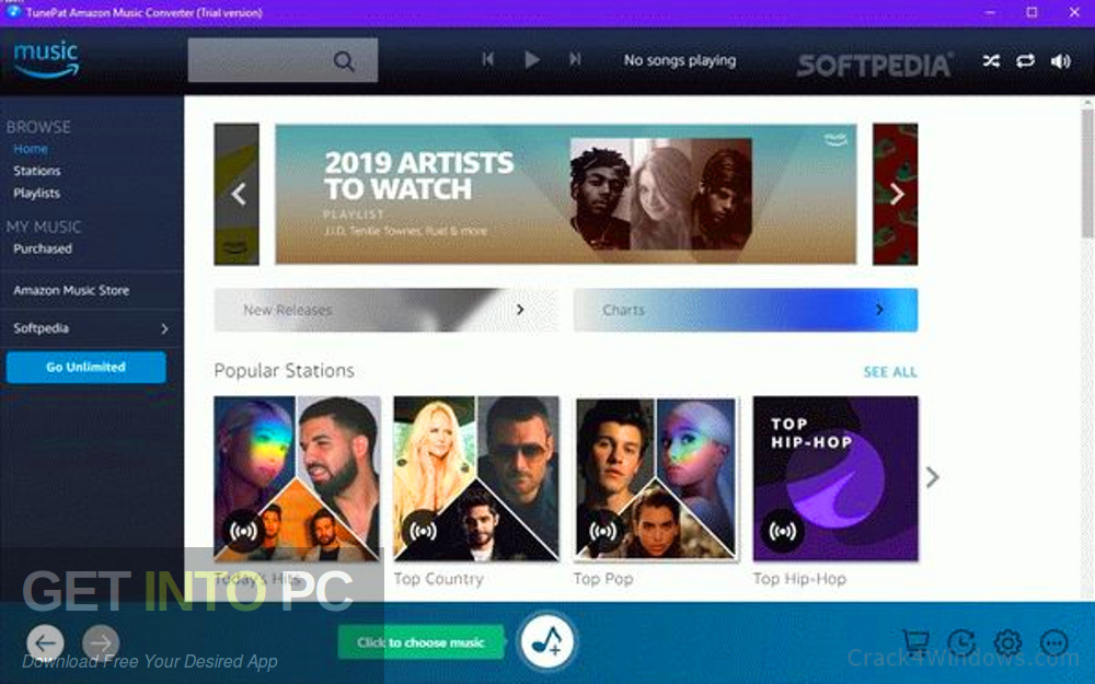 TunePat Amazon Music Converter Premium Offline Installer Download-GetintoPC.com