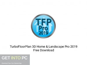 TurboFloorPlan 3D Home Landscape Pro 2019 Offline Installer Download-GetintoPC.com