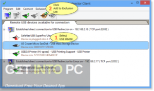 USB Redirector Free Download-GetintoPC.com
