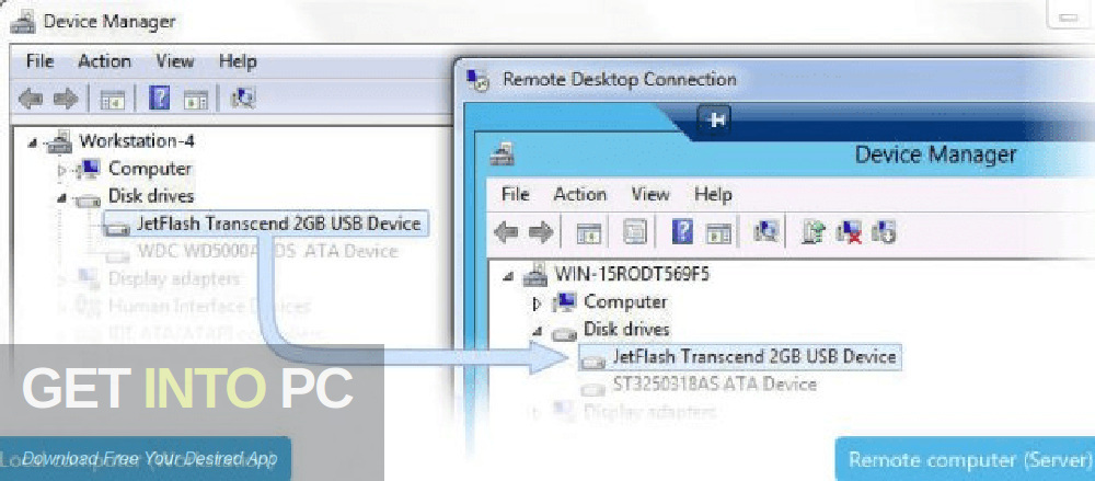 USB for Remote Desktop Offline Installer Download GetintoPC.com
