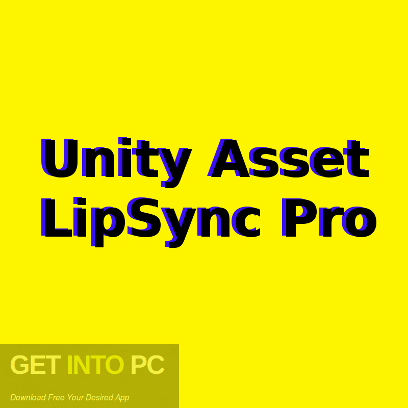 Unity Asset LipSync Pro Free Download-GetintoPC.com