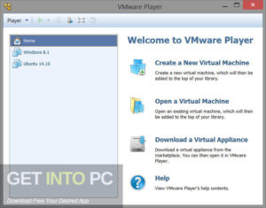 VMware Workstation Player Commercial Free Download-GetintoPC.com
