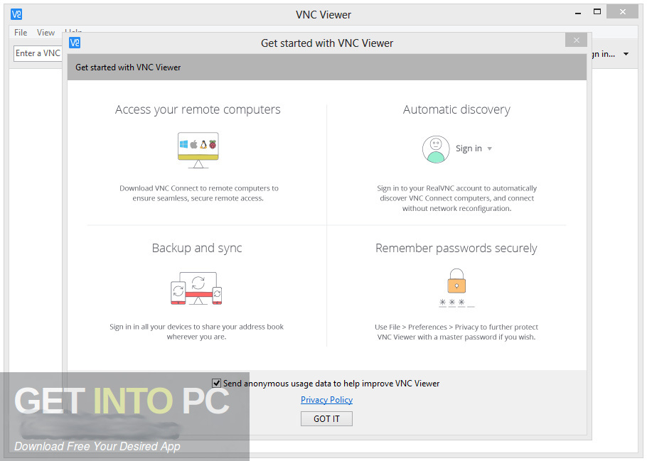 VNC Connect RealVNC Enterprise Latest Version Download-GetintoPC.com