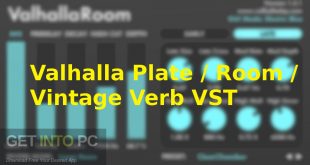 Valhalla Plate Room Vintage Verb VST Offline Installer Download GetintoPC.com