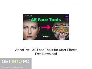 VideoHive - AE Face Tools For After Effects Latest Version Download-GetintoPC.com