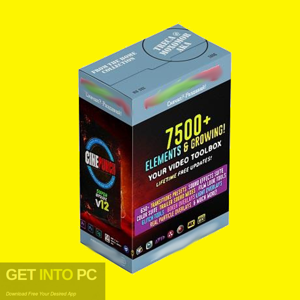 VideoHive CINEPUNCH 7500+ Elements 2018 Free Download-GetintoPC.com