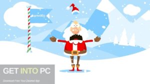 VideoHive Christmas Logo Opener 1 Snowball Free Download-GetintoPC.com