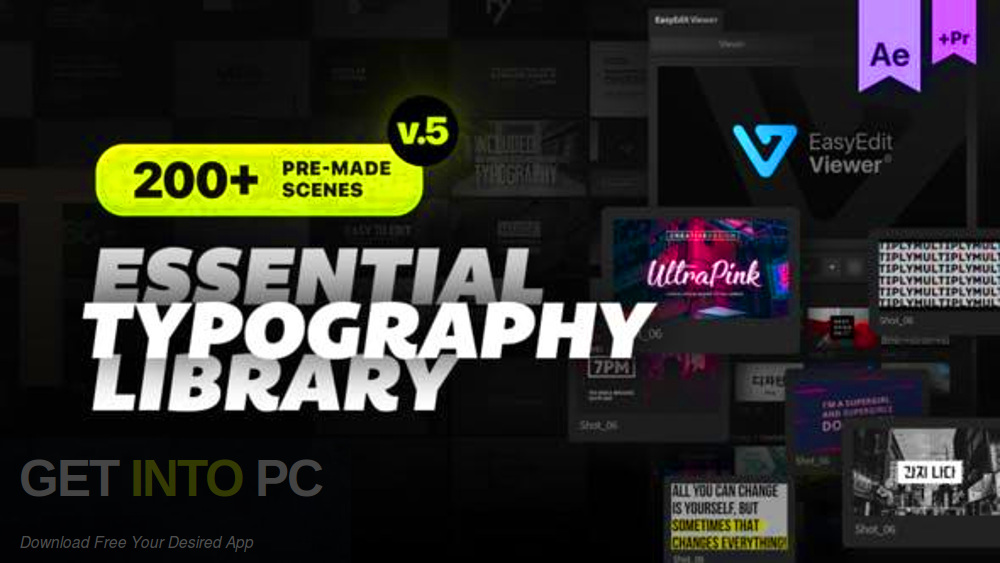VideoHive Essential Titles and Lower Thirds Free Download GetintoPC.com