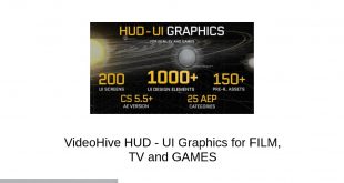 VideoHive HUD - UI Graphics For FILM, TV and GAMES Latest Version Download-GetintoPC.com